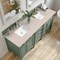 James Martin Vanities Brittany 72in Double Vanity, Smokey Celadon w/ 3 CM Eternal Marfil Top 650-V72-SC-3EMR - alternate 6